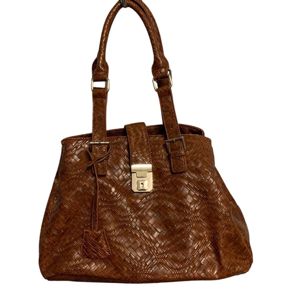 ASHRO Woven‎ Satchel/Handbag Triple Compartment